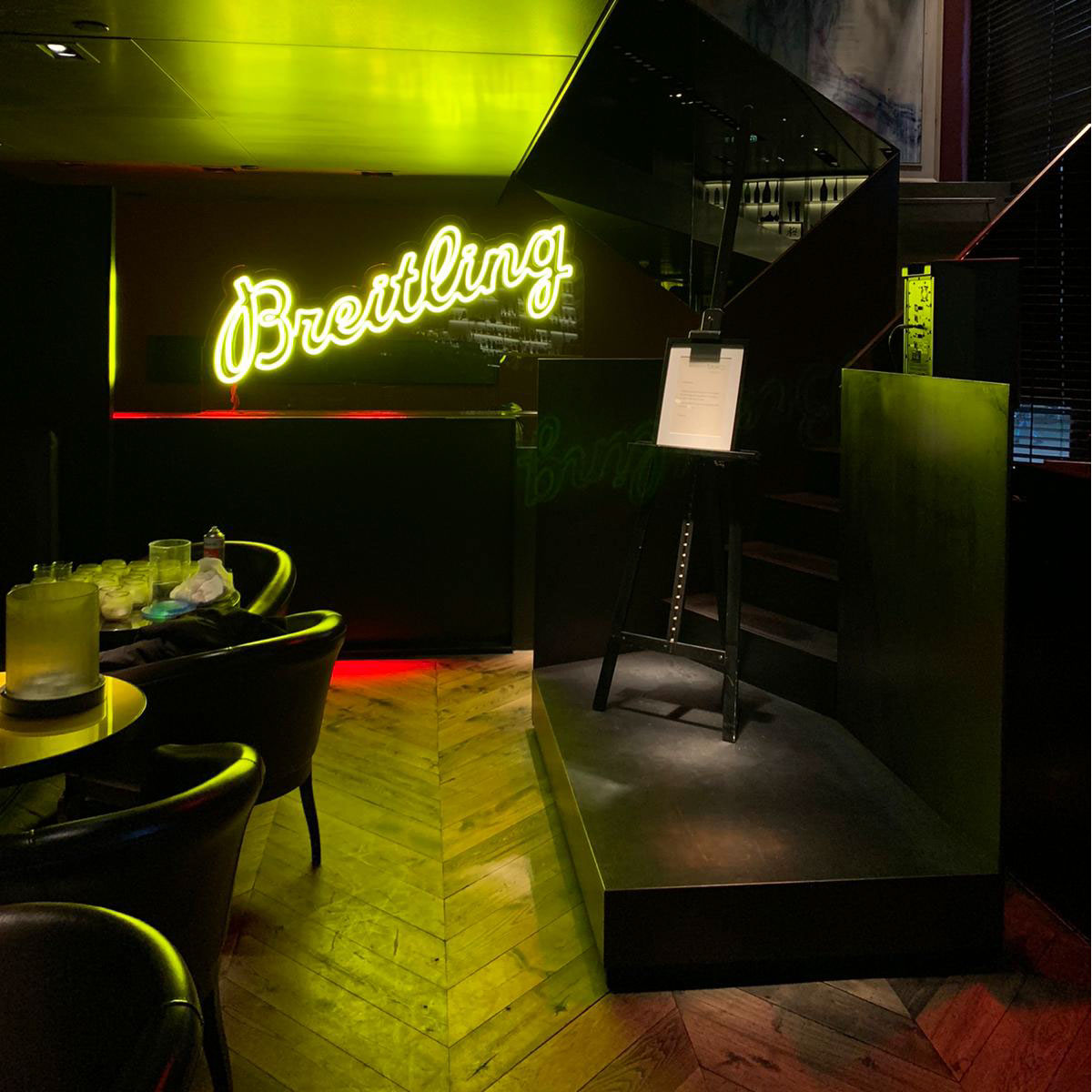 Breitling Led Neon Amsterdam