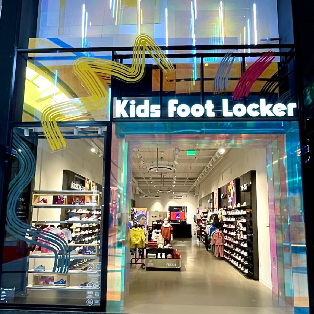 Kids Footlocker Sign