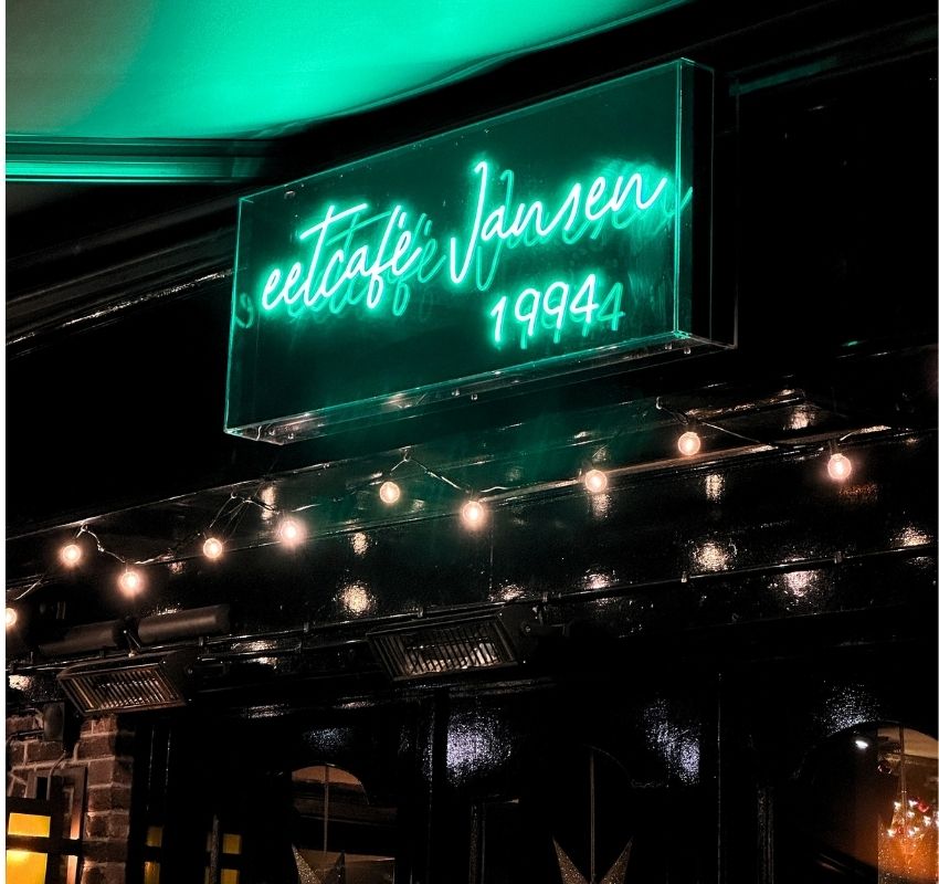 Lichtreclame gevel Doetinchem Horeca - Mansign
