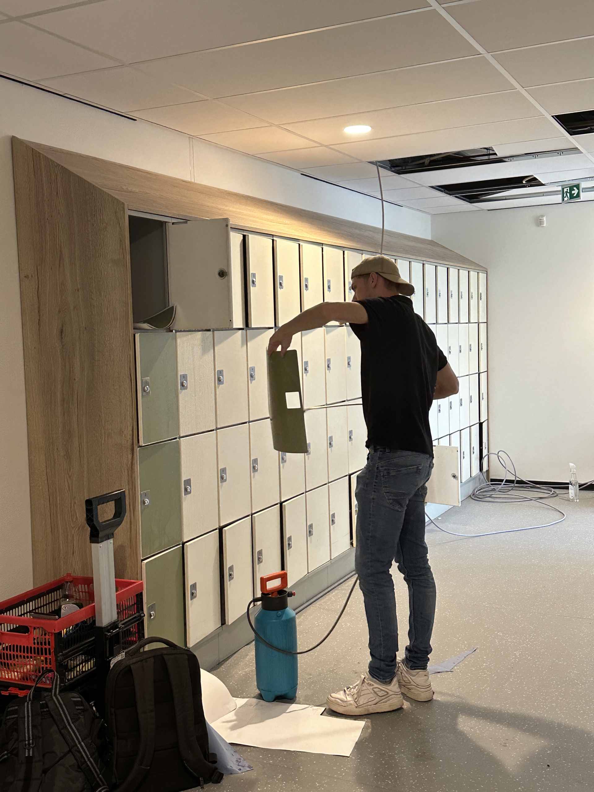 Saxion Hogeschool Deventer, Wrap kluisjes - Mansign