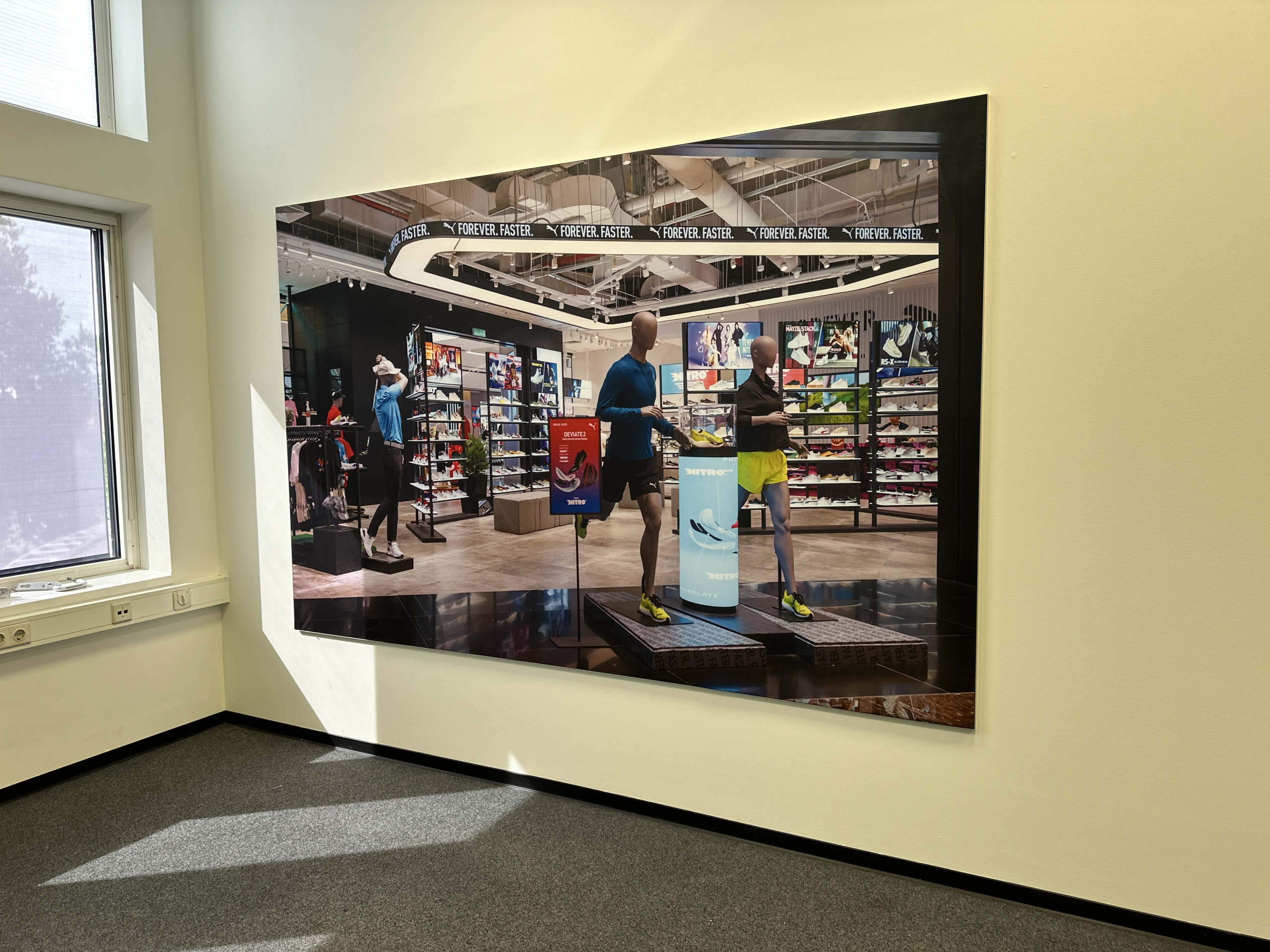 Hogeschool Saxion Deventer, peesdoek - Mansign