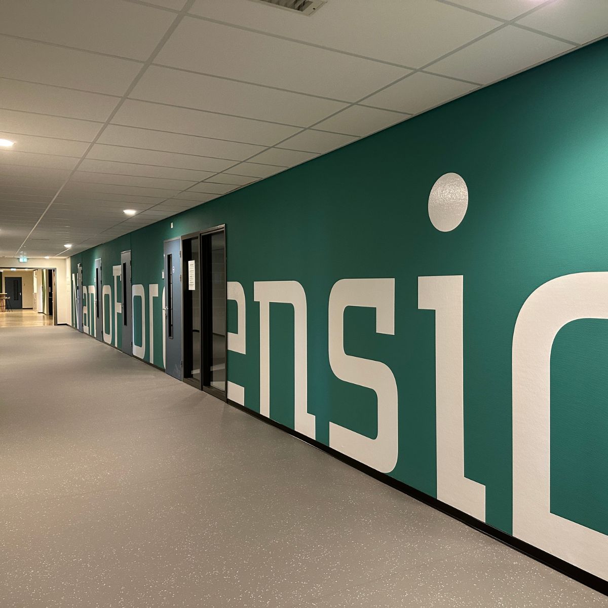 Hogeschool Saxion Deventer - Mansign